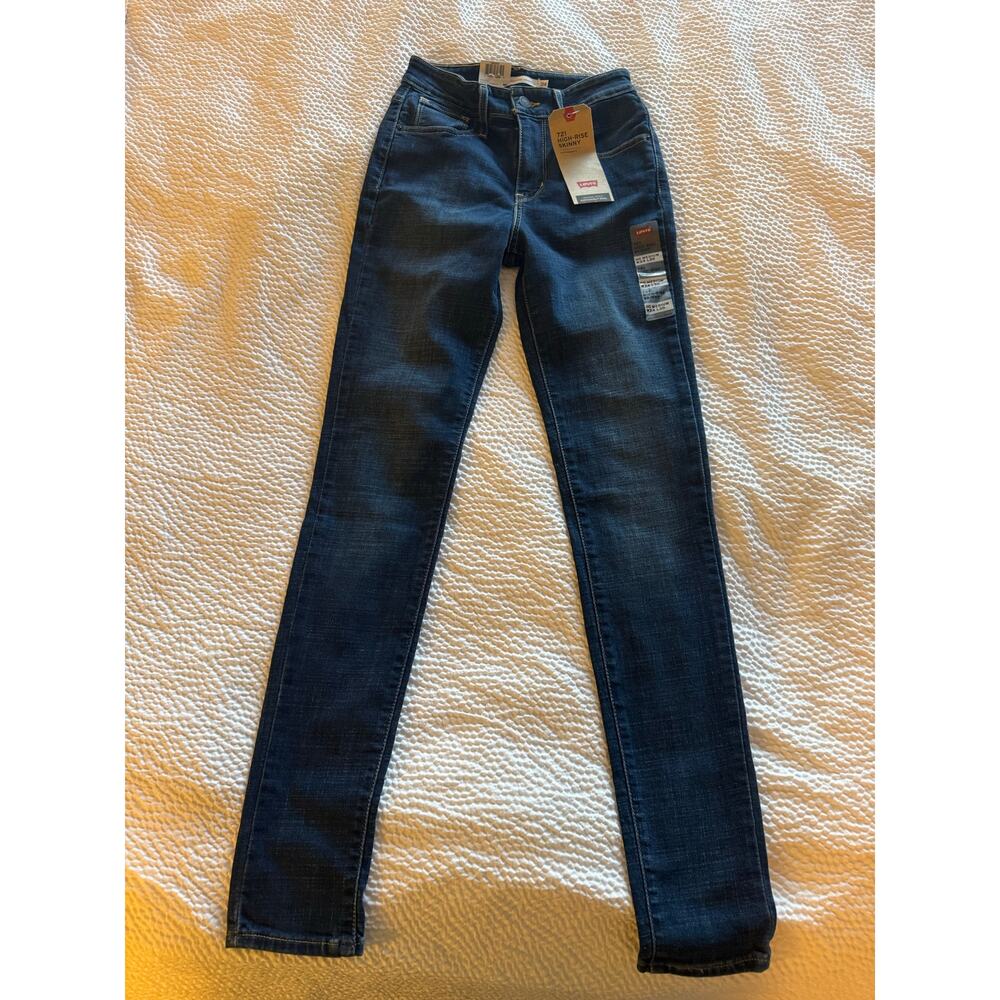 Levi’s jeans high-rise skinny women’s size 24 x 30